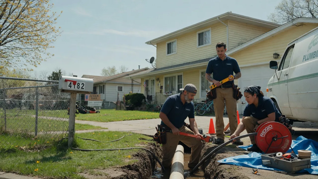 Gas Line Repair in Odin, IL near me
